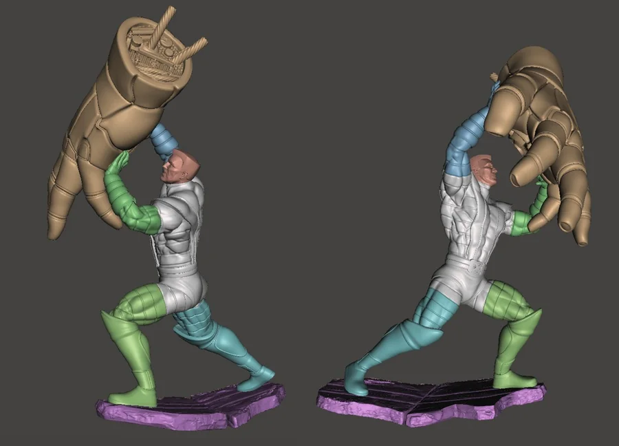 X Men Colossus Archivo STL Impresión 3D