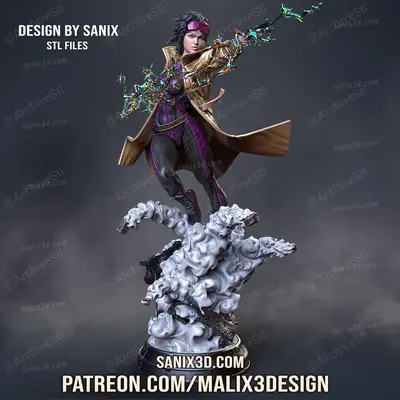 X Men Jubilee Archivo Stl Para Impresion 3D