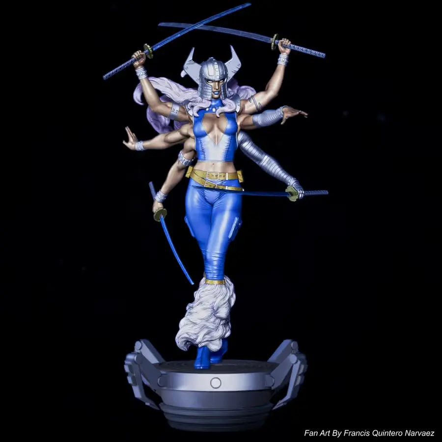 X Men Spiral Archivo Stl Para Impresion 3D