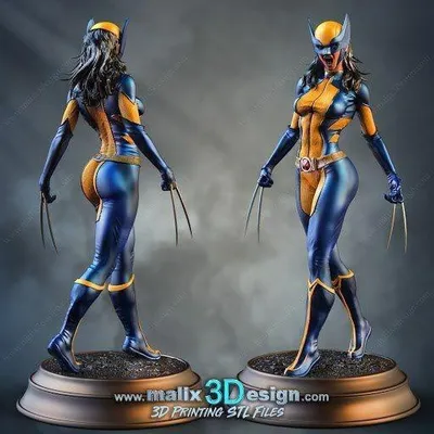 X23 Laura Kinney Archivo STL Impresión 3D