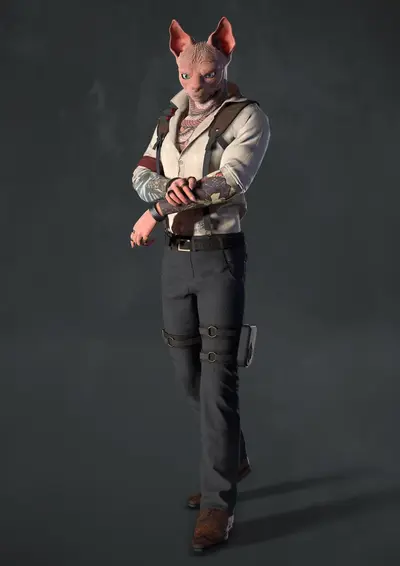 Yacuza Cat Archivo Stl Para Impresion 3D