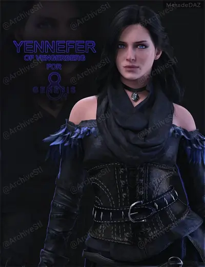 Yennefer Of Vengerberg Archivo Stl Para Impresion 3D