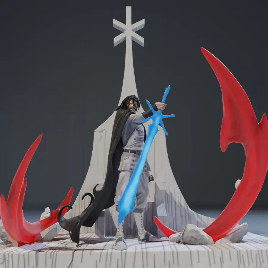 Yhwach Bleach Archivo Stl Para Impresion 3D