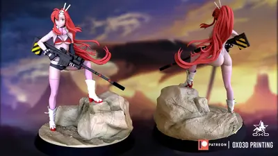 Yoko Littner Archivo Stl Obj Para Impresion 3D