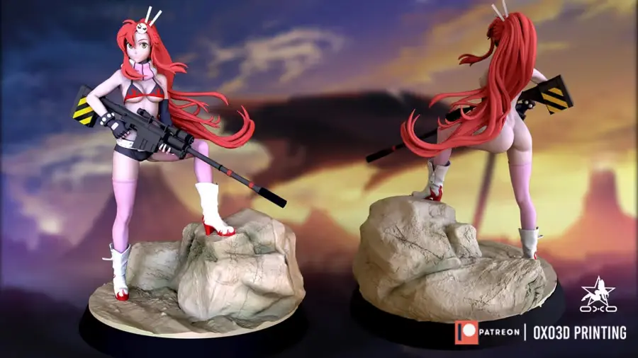 Yoko Littner Archivo Stl Obj Para Impresion 3D