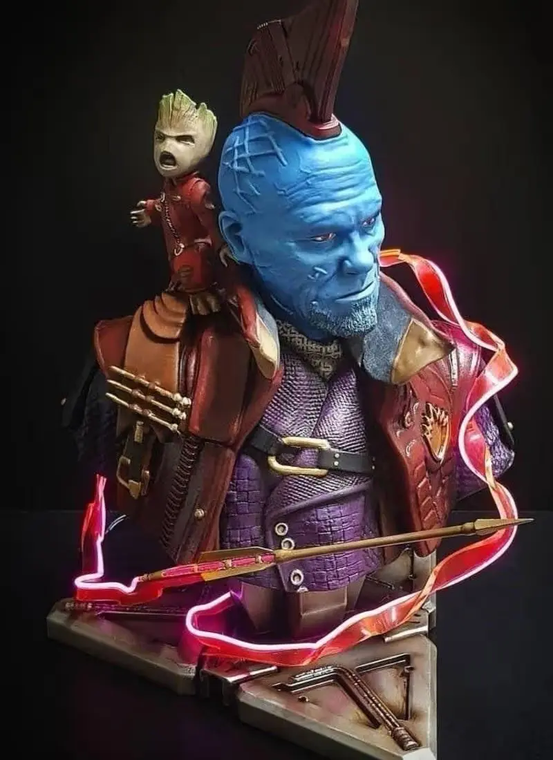 Yondu Udonta Busto Archivo Stl Para Impresion 3D