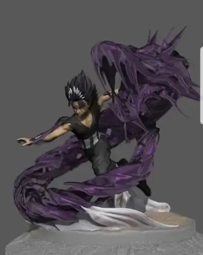 Yuyu Hakusho Hiei Joinka Stl Obj Impresión 3d