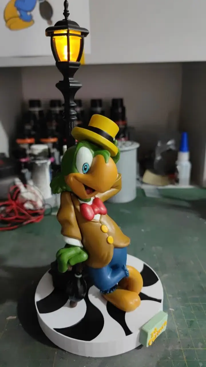 Zé Carioca Archivo Stl Para Impresion 3D