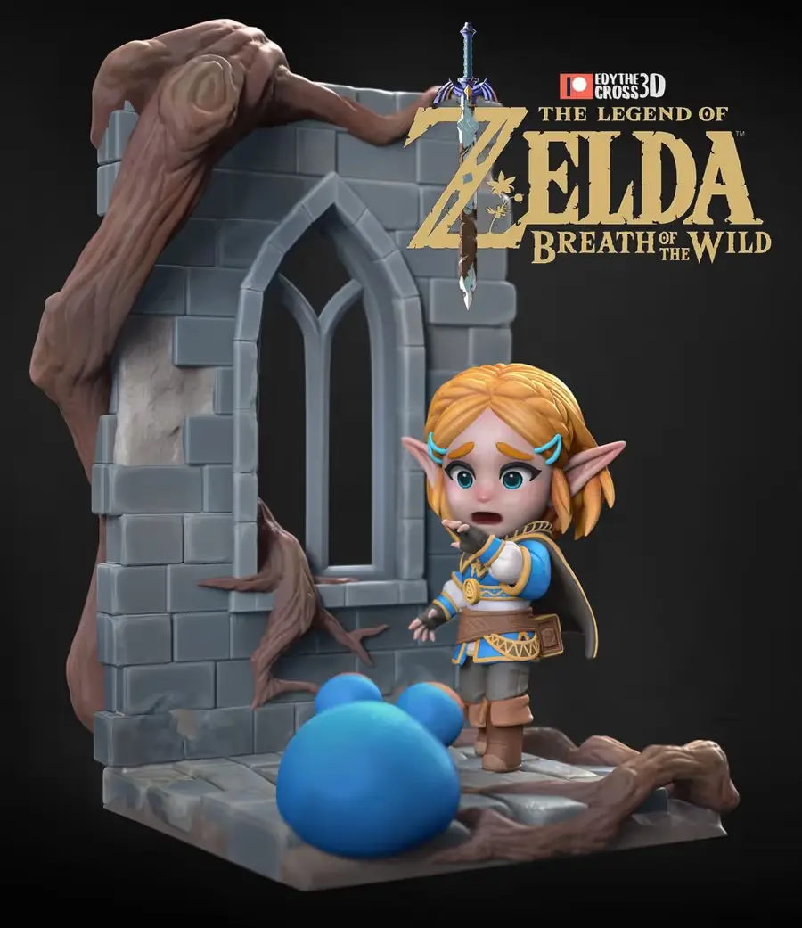 Zelda Breath Of The Wild Archivo Stl Para Impresion 3D