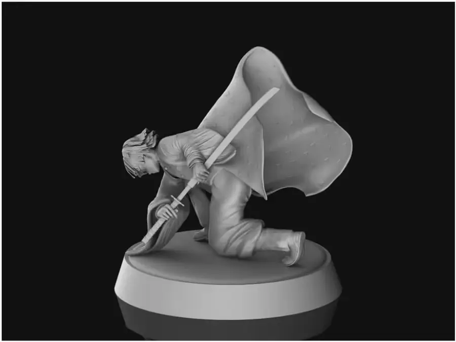 Zenitsu Needs Archivo Stl Obj Para Impresion 3D