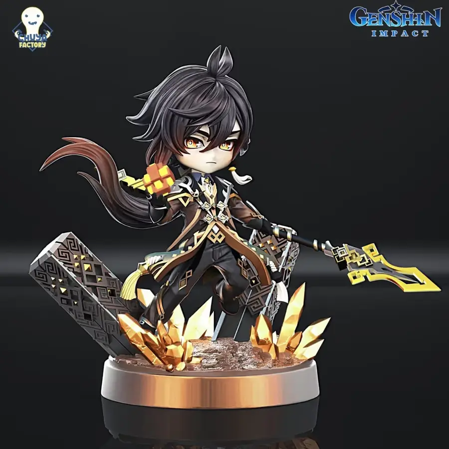 Zhongli Archivo Stl Para Impresion 3D