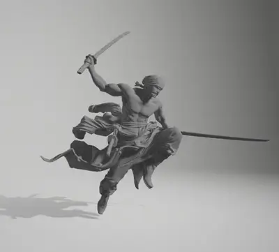 Zoro Archivo Stl Para Impresion 3D