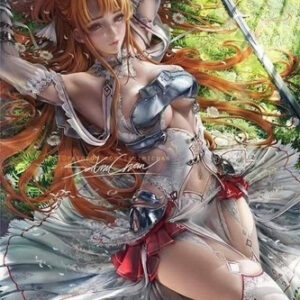 Sword Art Online Asuna (washed) Stl Obj Impresión 3d