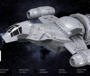 Serenity Shuttle Fdm Gambody Archivos Stl Impresión 3d