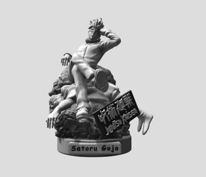 Jujutsu Kaisen Satoru Gojo Stl Obj Impresión 3d