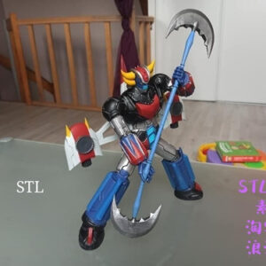 Grendizer Goldorak Decoup Archivos Stl Obj Impresion 3d