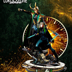 Marvel Loki & Sylvie Diorama W Archivos Stl Obj Impresión 3d