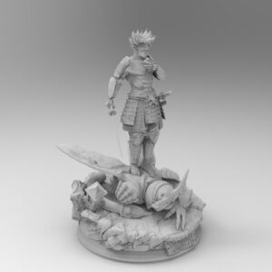 Dragon Ball Trunks Samurai Rd Stl/obj Para Impresión 3d