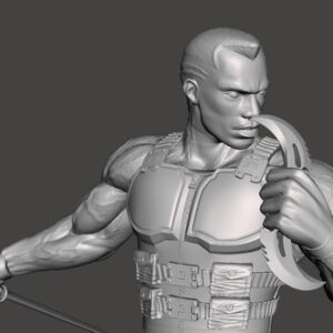 Marvel Blade - Wesley Snipes Stl Obj Para Impresión 3d