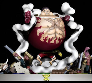 One Piece Luffy Tankman Stl/obj Para Impresión 3d