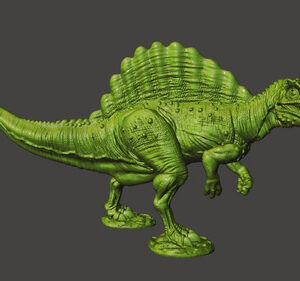 Diplodocus Spinosaur Tyrannosaurus  Stl Obj P Impresión 3d