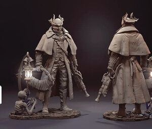 Bloodborne The Hunter Gambody Stl Obj Para Impresión 3d