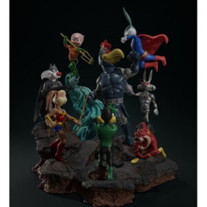 Lonney Toons Dc Diorama Stl Obj Impresión 3d
