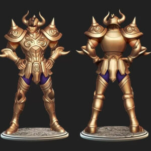 Saint Seiya Tauro By Specialstl Stl Obj Impresión 3d