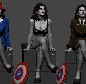 Marvel Agente Carter Pp Archivo Stl Para Impresión 3d