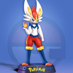Pokemon Cinderac Nlsinh Archivo Stl Para Impresión 3d
