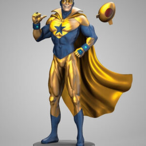 Dc Booster Gold Stl Obj Para Impresión 3d