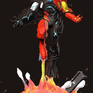 Marvel Iron Man Venomized Stl/obj Para Impresión 3d