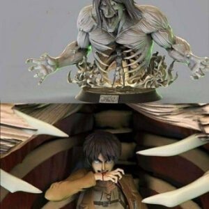 Shingeki No Kyojin Eren Titan Stl Obj Impresión 3d