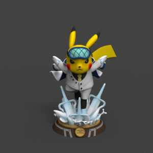 Pokemon Pikachu Aokiji Archivos Stl Para Impresión 3d