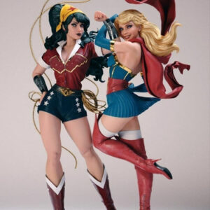 Wonder Woman - Super Girl (dynamic3d) Stl Obj Impresión 3d