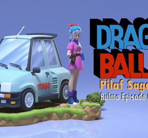 Dragon Ball Bulma Pilaf Saga Archivo Stl Para Impresión 3d