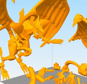Yu-gi-oh! Dragon Ra Archivos Stl Impresión 3d