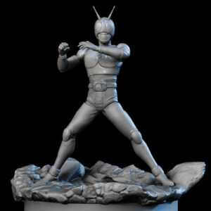 Kamen Rider Black Archivos Obj Impresión 3d
