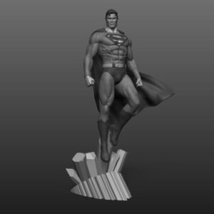 Dc Superman Statue 3d Model Gpl Archivos Stl Impresion 3d