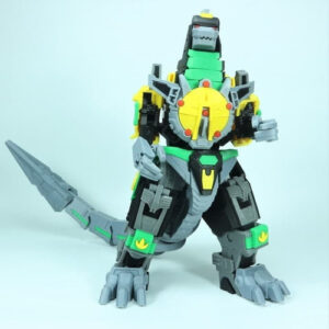 Power Rangers Dragonlord Stl Obj Impresión 3d