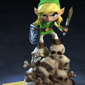 Zelda Link Pila De Huesos Stl Obj Impresión 3d