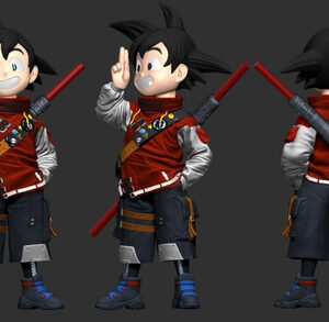 Dragon Ball Young Goku Archivo Stl Para Impresión 3d