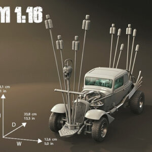 Mad Max The Nux Car Gambody Archivo Stl Para Impresión 3d