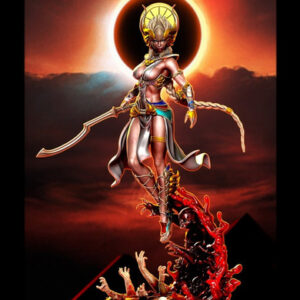 Sekhmet Diosa Egipcia - Ballares Stl Obj Impresión 3d