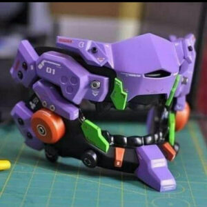 Evangelion Mask Eva 01 Stl Obj Impresión 3d