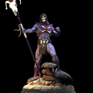 Masters Of The Universe Skeletor Serpiente Obj Impresion 3d
