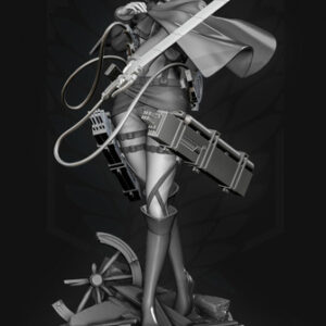 Shingeki No Kyojin Mikasa Nomnom Archivos Stl Impresión 3d