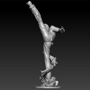One Piece Sanji High Kick Archivos Stl Obj Impresion 3d