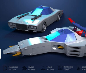 Daitarn 3 Match Patrol Gambody Archivos Stl Obj Impresion 3d