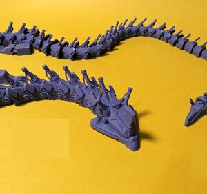 Dragon Mecanico Articulado Archivos Stl Para Impresión 3d